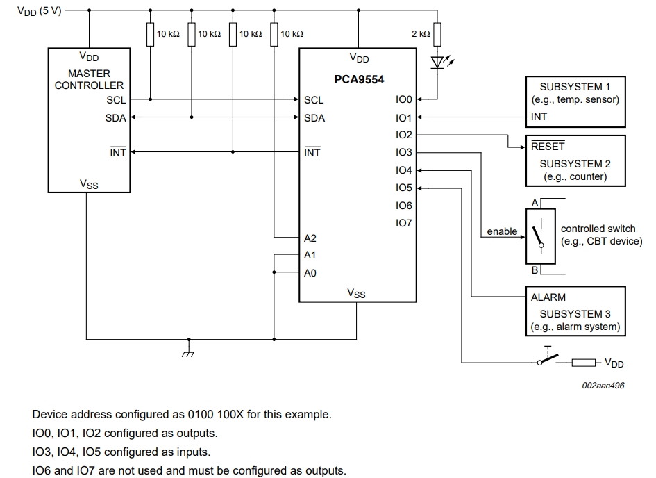PCA9554PW DG,118